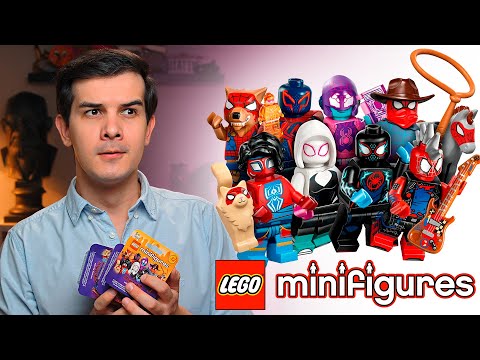 Видео: Раскрываем LEGO Минифигурки по Человеку-Пауку: Паутине Вселенных