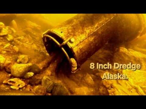 Видео: Подводные кадры 8-дюймового драга и прощание с Аляской.