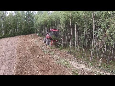 Видео: Мощь и надёжность УЭС-2-280А с мульчером на измельчении древесины