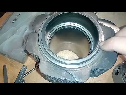 Видео: Дизель IFA1VD.Загільзований циліндр 79.90.Ремонтні нестандартні кольца.