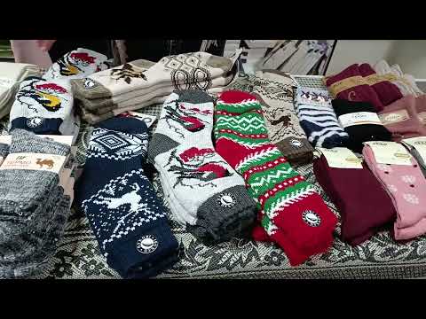 Видео: Теплі вовняні жіночі шкарпетки 0681736133