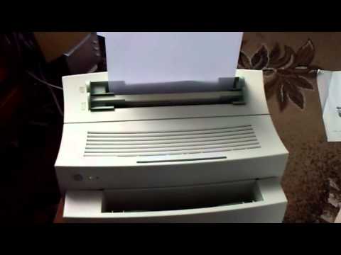 Видео: Принтер лазерный HP Laserjet 1100