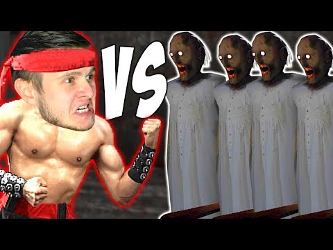 Видео: ОДИН VS 8 БАБУШЕК \ Granny Mod