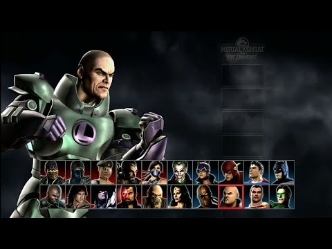 Видео: Mortal Kombat Vs DC Universe [Xbox One X] — Аркадный режим — Лекс Лютер