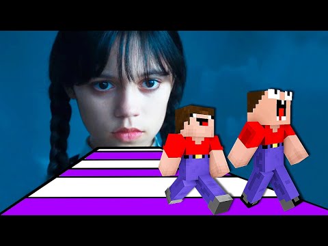 Видео: 2 НУБА и ДЕВУШКА ПРО ПРОХОДЯТ ПАРКУР УЕНСДЕЙ В РОБЛОКС ! 100% ТРОЛЛИНГ ЛОВУШКА ROBLOX