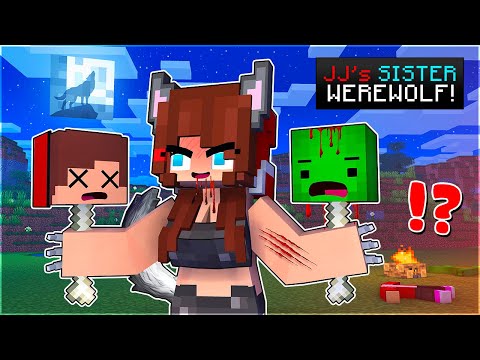 Видео: MAIZEN: Сестра Джей-Джея стала ОБОРОТНЕМ!? - Minecraft Animation Джей-Джей и Майки