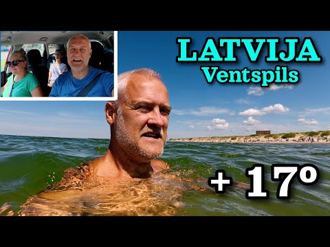 Видео: Латвия, город Вентспилс. Знакомим новых подписчиков с нашим городом и Балтийским морем | Июль 2025