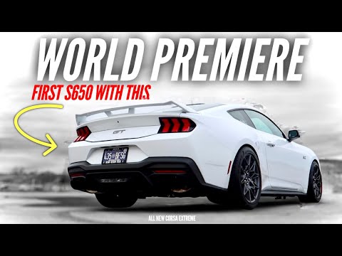 Видео: Ух ты! Мы получили первую «совершенно новую» выхлопную систему Corsa для моего Mustang GT 2024 го...