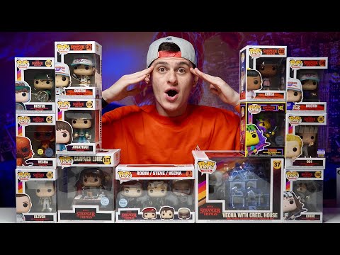 Видео: ФИГУРКИ Фанко Поп Очень Странные Дела 4 сезон - Большой ОБЗОР