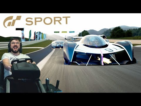 Видео: Реактивные испытания на космолётах в Gran Turismo: Sport