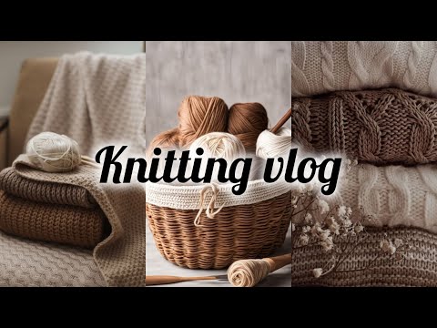 Видео: Влог 3. Носки готовы🧦 Начинаем футболку🧶 шарфик софи🧣
