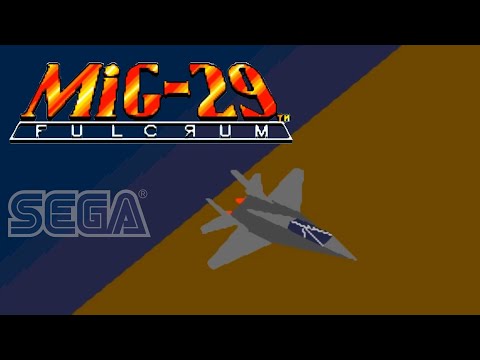 Видео: MiG-29 Fighter Pilot (16 Bit Sega Genesis) - Прохождение игры МиГ-29 Лётчик-истребитель на Сеге