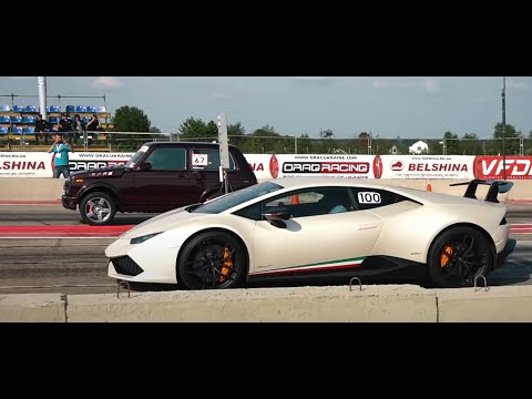 Видео: 1200HP НИВА уничтожает гиперкары!