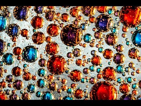 Видео: УРОКИ МАКРОФОТОСЪЕМКИ: креативное использование масла, воды и пищевых красителей