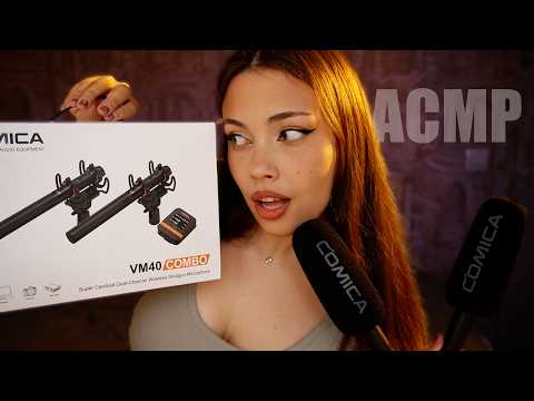 Видео: АСМР 100% МУРАШКИ ОТ ЭТИХ МИКРОФОНОВ Comica VM40 #comica, #comicavm40