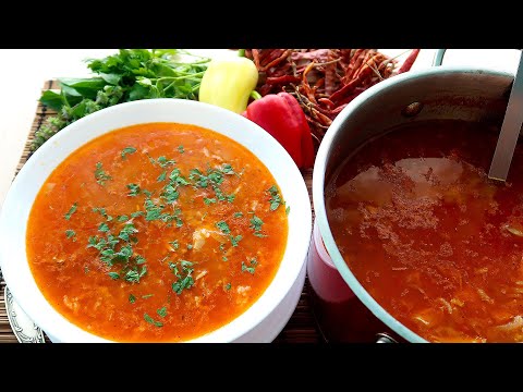 Видео: Домашний суп Харчо с курицей и рисом  Очень вкусный