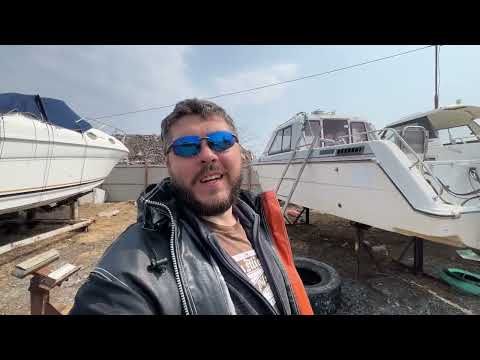 Видео: Обзор катера Nissan PF730 Suzuki DF70 x 2. Осмотр перед покупкой.