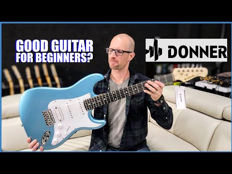 Видео: Хорошая ли эта гитара Donner? (Комплект электрогитары Donner DST100T)