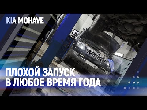 Видео: Плохой запуск в любое время года | kia mohave