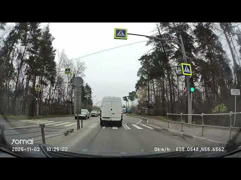 Видео: Driving in Moscow agglomeration: Москва (Вешняки) - Егорьевск - Батраки 03/11/2025 (timelapse 4x)