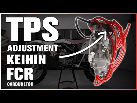 Видео: Как настроить датчик TPS на карбюраторе Keihin FCR