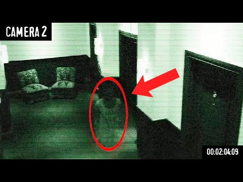 Видео: ЖУТКИЕ видео с призраками снятые на камеру видеонаблюдения