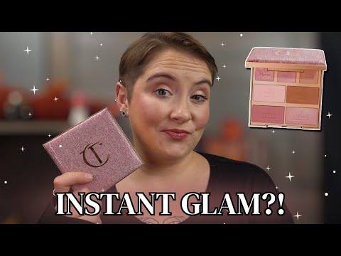 Видео: Палитра теней Charlotte Tilbury Hollywood Instant Look | Полный обзор и примерка