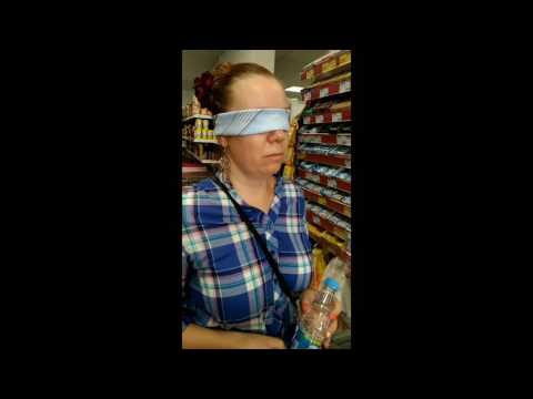 Видео: ЧМПБ. Задание с связанными глазами.Вилена