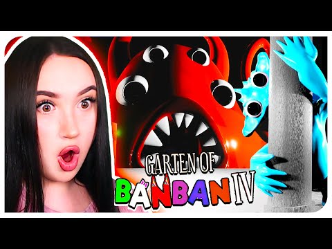 Видео: НОВЫЕ МОНСТРЫ СЭД СЕТ и СМАЙЛИ МАЙЛИ!😨🔥 ГАРТЕН ОФ БАНБАН 4 ➤ GARTEN OF BANBAN 4 Gameplay