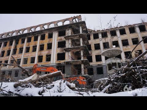 Видео: Снос больницы СМП в Зелёной роще.