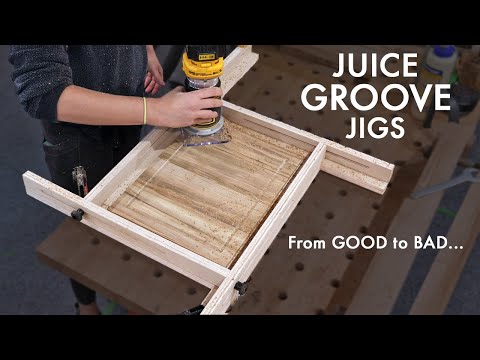 Видео: Изготовление нескольких приспособлений для резки Juice Groove — какое из них лучше всего?