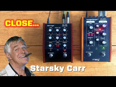 Видео: Достойно ли сигары? // Behringer BM 18M Clusterbox против Moogerfooger Clusterflux