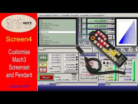 Видео: Как изменить набор экранов Mach3 — CNCnutz, эпизод 208