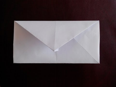 Видео: ✉️Конверт оригами 🕊️ envelope origami