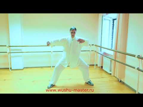 Видео: Тайцзицюань Ур6 тайцзи  48ф ушу, цигун //  Hunyuan Tai Chi 48 Form Lesson 6 taiji wushu  qigong