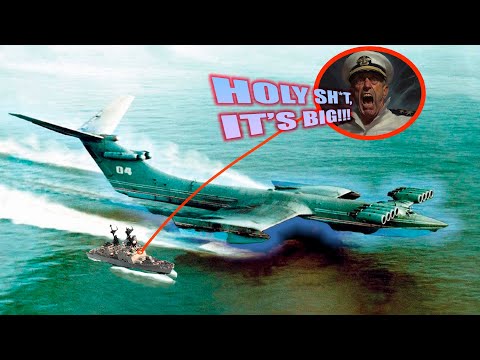 Видео: САМЫЙ БОЛЬШОЙ САМОЛЕТ КОРАБЛЬ В МИРЕ! ЭКРАНОПЛАН КАСПИЙСКИЙ МОНСТР #экраноплан #история