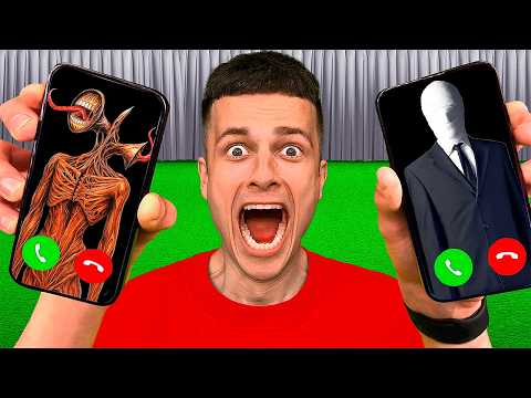 Видео: я звоню SIREN HEAD, SLENDER MAN в 3:00 ночи !