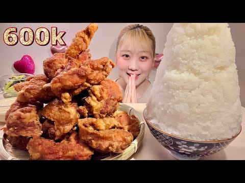 Видео: ASMR Жареная курочка【русские субтитры】【Mukbang/ Eating Sounds】
