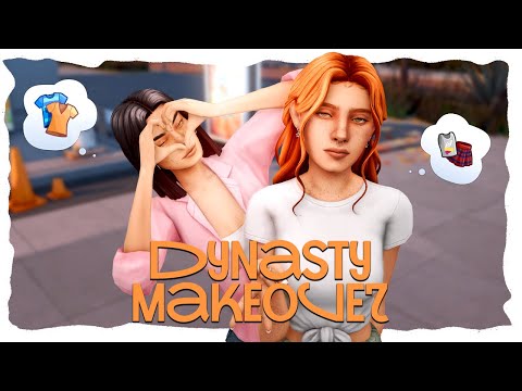 Видео: Зан ЗАСТАВИЛ Имоджен с ним встречаться? 🌧 Мейковер династии в Симс 4 и ответы на вопросы