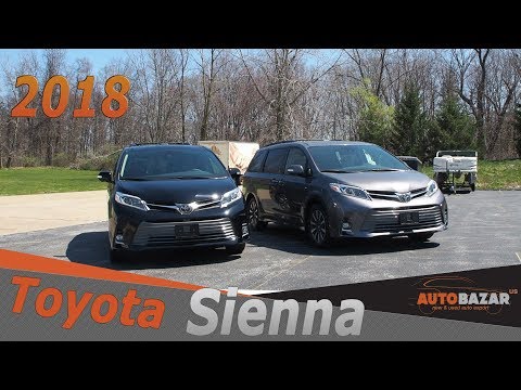 Видео: Что изменилось в 2018 Toyota Sienna Limited AWD. Тест Драйв Тойота Сиенна 2018 фейслифт на русском.