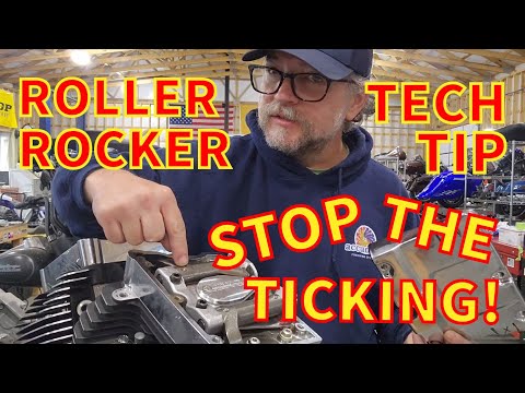 Видео: Совет по использованию ROLLER ROCKER: ОСТАНОВИТЕ ТИКАЮЩЕЕ ДВИЖЕНИЕ! — Harley Twin Cam — Baxters G...