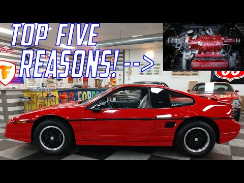 Видео: Пять главных причин установить двигатель Supercharged 3800 на ваш Pontiac Fiero