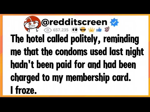 Видео: Из отеля мне вежливо позвонили и напомнили, что презервативы, использованные вчера вечером, не бы...