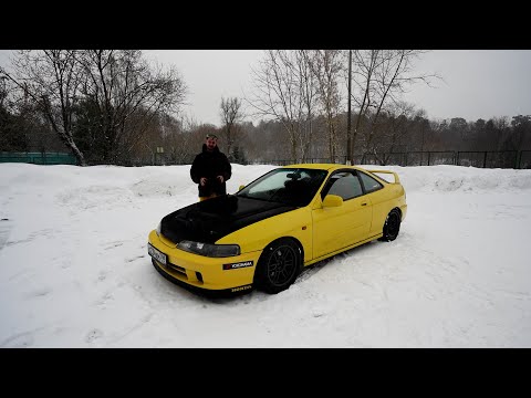 Видео: Новая integra DC type-r(B20)!Заброшенные спорткары)