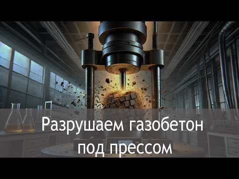 Видео: Разрушение газобетона
