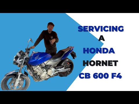 Видео: Обслуживание мотоцикла Honda Hornet CB 600 F4