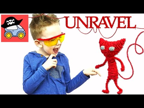 Видео: 🔴 Красный котик UNRAVEL на Playstation #1 ЧЕРТОПОЛОХ и СОРНЯКИ Жестянка новые серии
