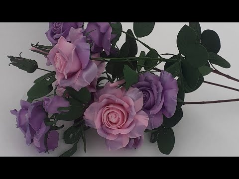 Видео: Мк ,,Куст роз""(из изолона)