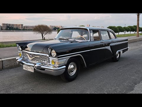 Видео: Газ 13 "Чайка". 1975 г. Ленинград/ Gaz - 13 Chaika