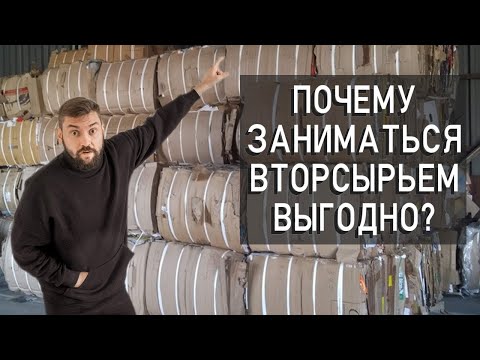 Видео: Почему выгодно заниматься вторсырьем? Бизнес на переработке картона